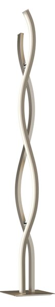 Stojacie Lampa Lucande, Mairia, stmievateľné, Metalická, Obývacia izba, Kov, Moderný