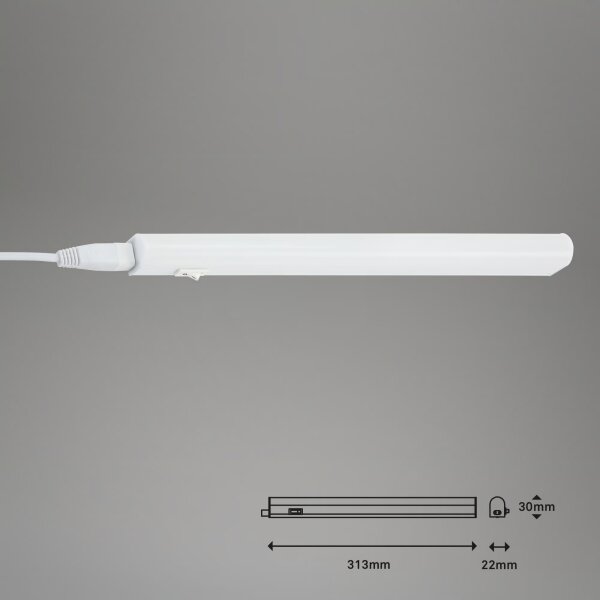 Brilo - LED Podlinkové svietidlo LED/4W/230V 4000K 31,3 cm