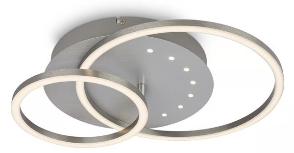 Brilo - stmievateľné stropné LED svietidlo LED/26W/230V 3000K matný chróm