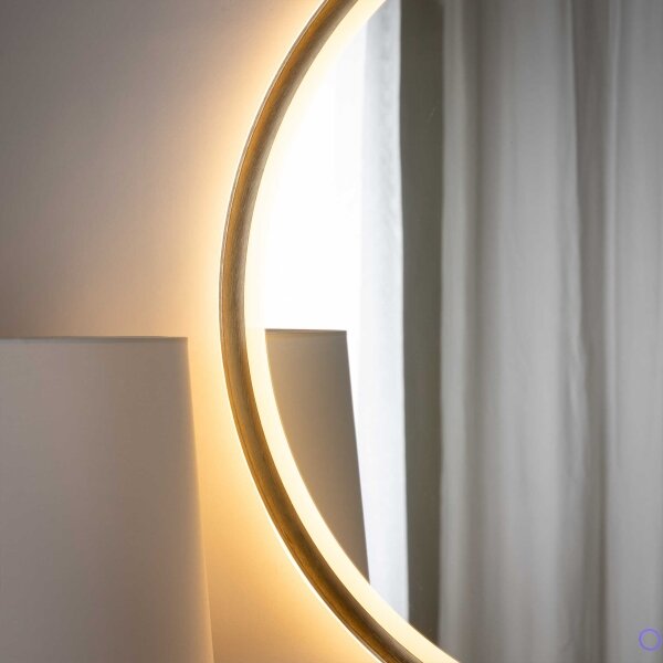 Zuma Line 3177A - LED stmievateľné kúpeľňové zrkadlo 36W/230V 3000/4000/6000K priemer 80 cm IP44
