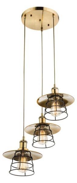 Globo 15086-3H - Luster VIEJO 3xE27/60W/230V