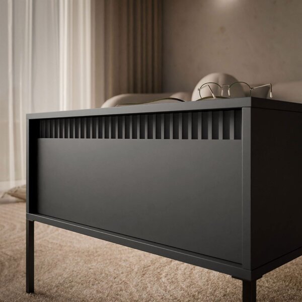 KONFERENČNÝ STOLÍK RAYMOND ČIERNY MATNÝ