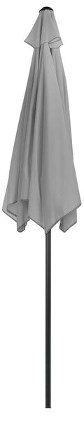 LONGWELL INDUSTRIAL LTD Skladací záhradný slnečník 210 cm - šedý