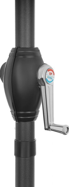 LONGWELL INDUSTRIAL LTD Skladací záhradný slnečník 210 cm - šedý