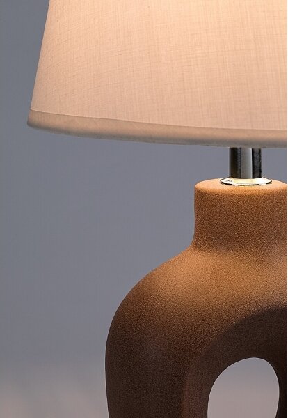 Rabalux 74080 - Stolová lampa MADELOR 1xE14/25W/230V hnedá