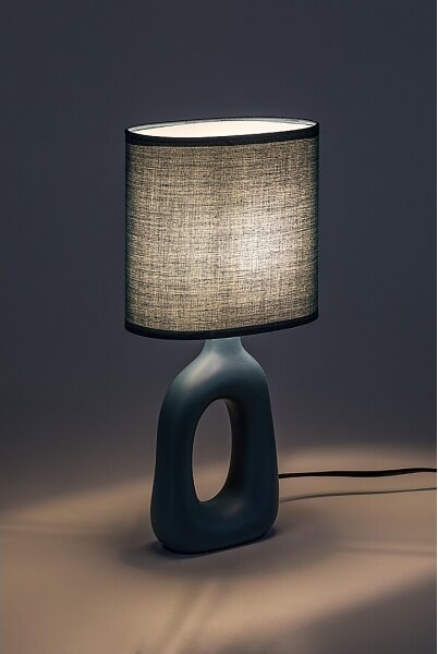 Rabalux 74072 - Stolná lampa SYLIRA 1xE14/40W/230V modrá