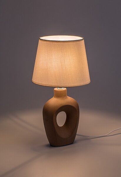 Rabalux 74080 - Stolová lampa MADELOR 1xE14/25W/230V hnedá