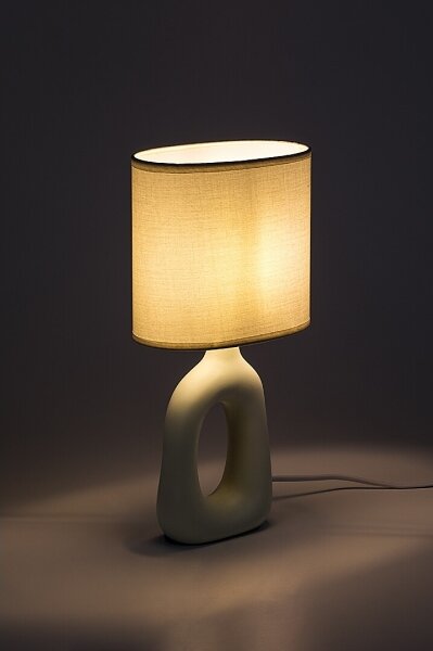 Rabalux 74070 - Stolná lampa SYLIRA 1xE14/40W/230V krémová