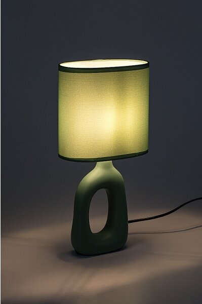 Rabalux 74071 - Stolná lampa SYLIRA 1xE14/40W/230V zelená