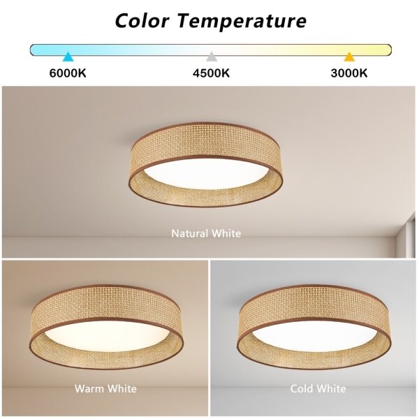 Immax NEO 07288L - LED+CCT stmievateľné stropné svietidlo LONA 36W/230V pr. 45,5 cm+ DO