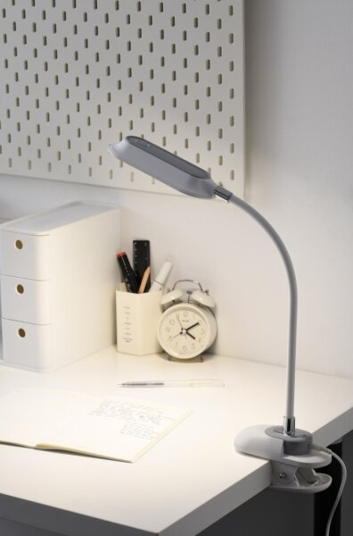 Immax 08997L - LED+CCT stmievateľná stolná lampa s klipom CLIP 7,5W/230V biela