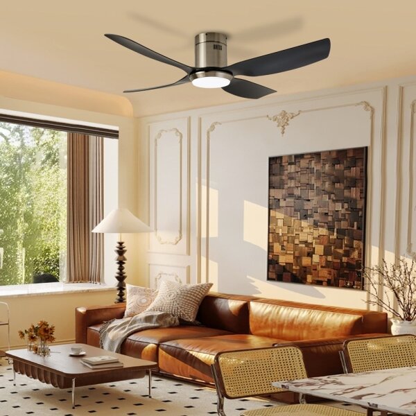 Immax NEO 07282L - LED+CCT stmievateľný stropný ventilátor PURE 24W/230V Wi-Fi Tuya + diaľkový ovládač