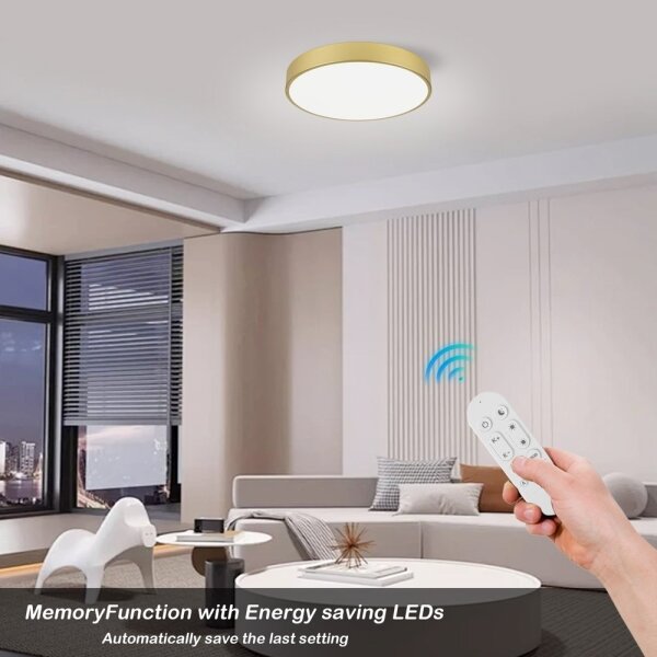 Immax NEO 07292L - LED+CCT stmievateľné stropné svietidlo SEMPLICI 36W/230V pr. 40 cm+DO