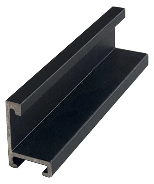 DANTIK rám na obraz 21x29,7 | ALU Černá matná (Sklo Čiré)