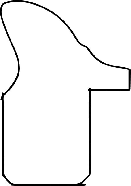 DANTIK rám na obraz 21x29,7 | ANIVERSA piccola černá AU (Sklo Čiré)