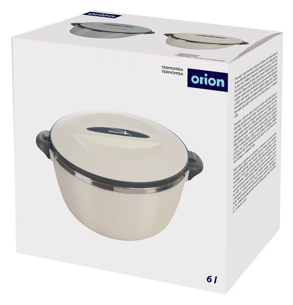 Krémová termoska na jedlo 6 l Termo – Orion
