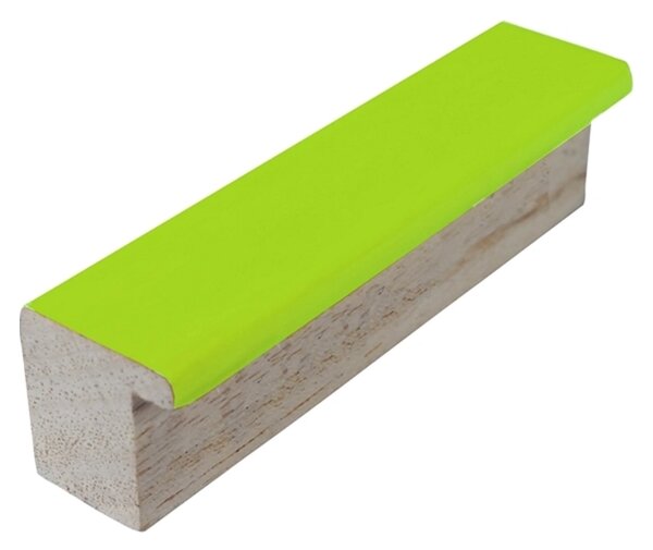 DANTIK rám na obraz 21x29,7 | PASTELKA světlezelená rovná (Sklo Čiré)