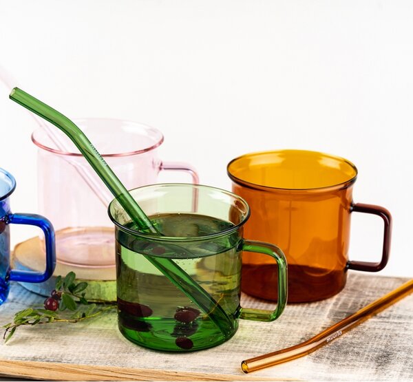 Muurla Hrnček Glass 0,35l, zelený