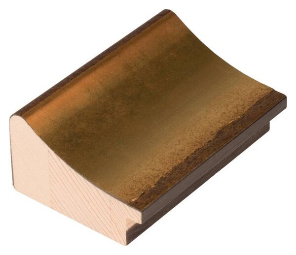 DANTIK rám na obraz 30x40 | Doprodej | METAL AU prohlá velká (Plexi Čiré)