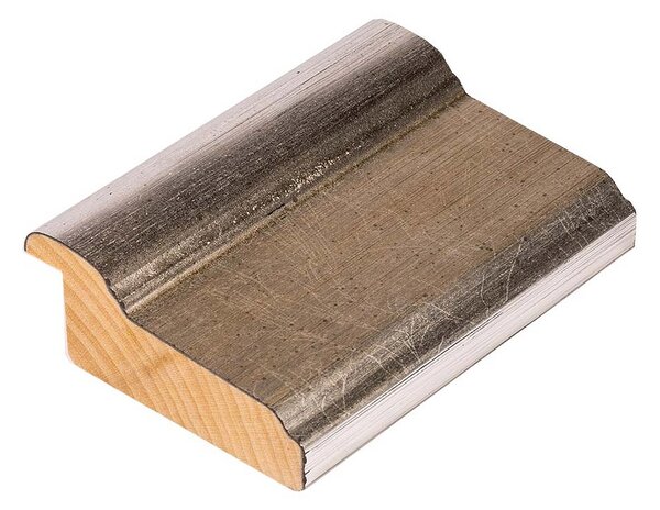 DANTIK rám na obraz 29,7x42 | Oro Fino stříbrná (Plexi Čiré)