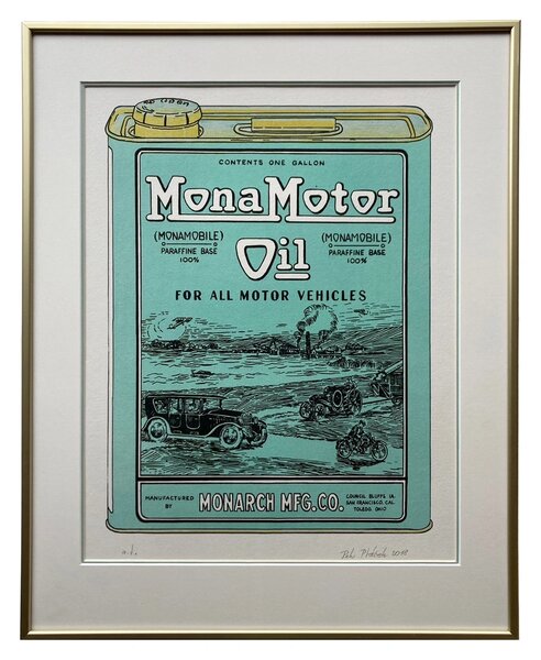 Ptáček Petr - Mona motor | 46.4x57.4