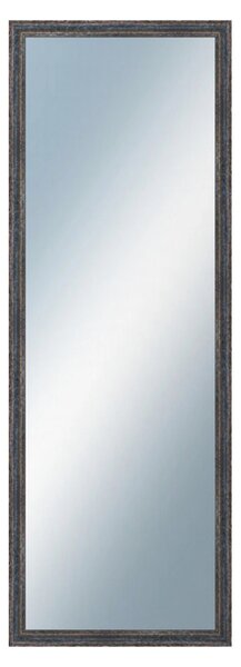 DANTIK - Zrkadlo v rámu, rozmer s rámom 50x140 cm z lišty LYON čierna (2705)
