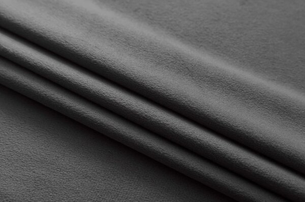 Zatemňovací záves DREAM VELVET 140x250 cm, tmavosivý Zavesenie: Kovové krúžky