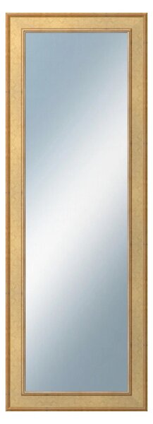DANTIK - Zrkadlo v rámu, rozmer s rámom 50x140 cm z lišty TOOTH zlatá (2778)