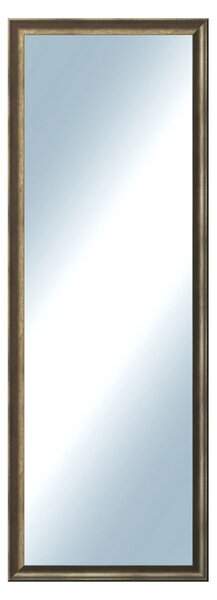 DANTIK - Zrkadlo v rámu, rozmer s rámom 50x140 cm z lišty Ferrosa bronzová (3143)