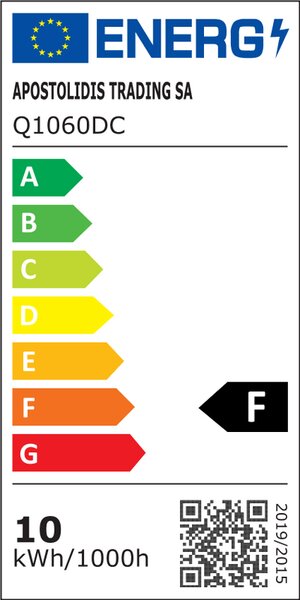 ACA Lighting LED vonkajšie reflektor Q 10W/12-24V DC/6000K/880Lm/110°/IP66, čierny