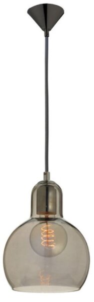 ACA DECOR Závesné stropné svietidlo BLOOM max. 40W/E27/230V/IP20, čierne