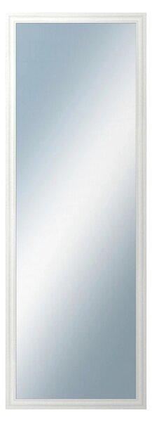 DANTIK - Zrkadlo v rámu, rozmer s rámom 50x140 cm z lišty LYON biela (2666)