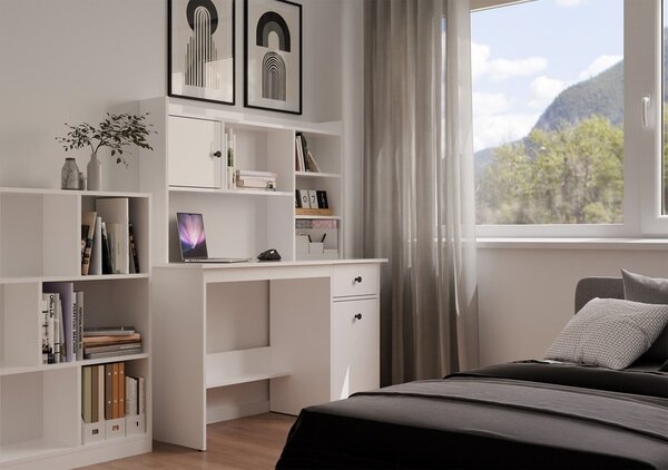 TP Living Psací stůl Chester 120 cm bílý