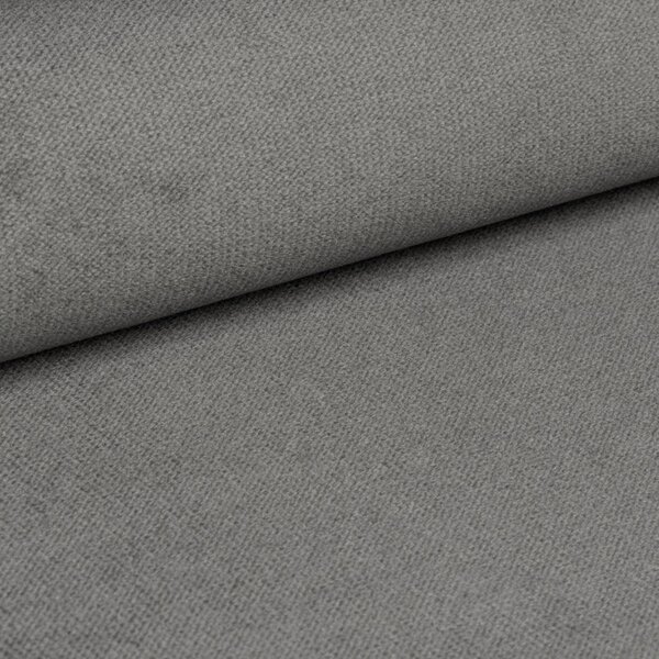 Čalúnená posteľ COMFINO VELVET s prístelkou 120x200 cm sivá