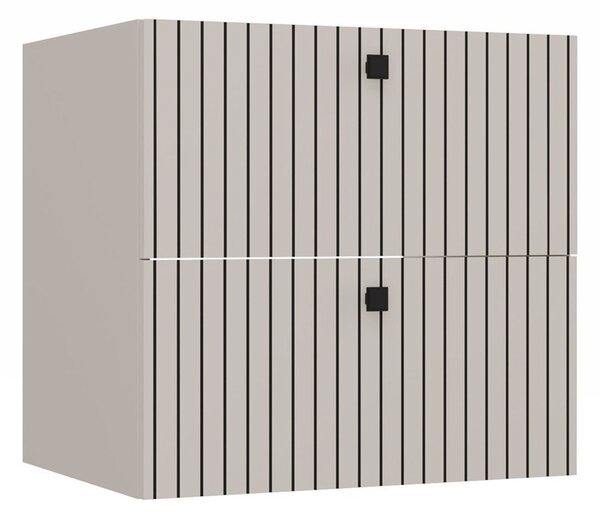 TP Living Závěsná skříňka pod umyvadlo Tigo 2S 60 cm kašmír