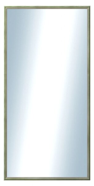 DANTIK - Zrkadlo v rámu, rozmer s rámom 60x120 cm z lišty Y-ka zelená linka (3126)