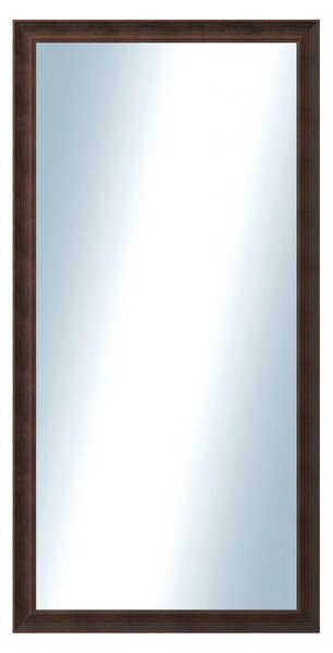 DANTIK - Zrkadlo v rámu, rozmer s rámom 60x120 cm z lišty KOSTELNÍ malá hnedá (3165)