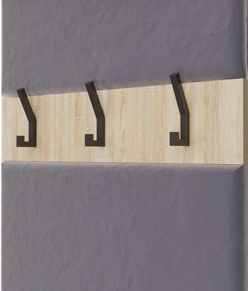 TP Living Předsíňová stěna Haga 2Sz2W 200 cm dub Sonoma
