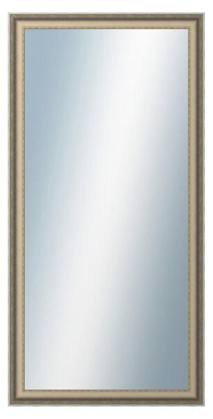 DANTIK - Zrkadlo v rámu, rozmer s rámom 60x120 cm z lišty DOPRODEJMETAL AG prehnutá veľká (3025)