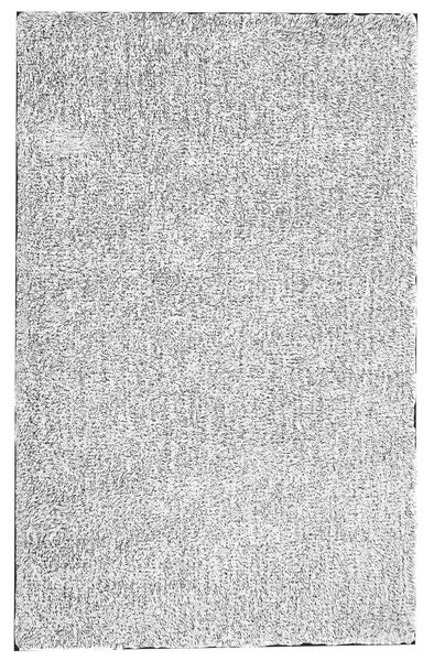 Koberec čierno-biely sivá melanž 200 x 300 cm moderný všívaný strojom obdĺžnikový huňatý s vysokým vlasom