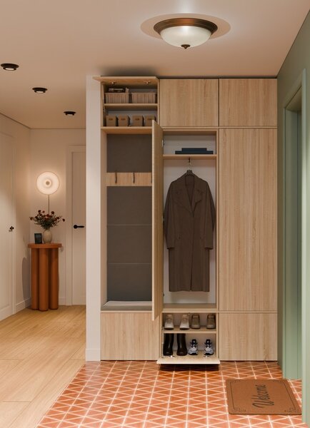 TP Living Předsíňová stěna Haga 2Sz1W 150 cm dub Sonoma
