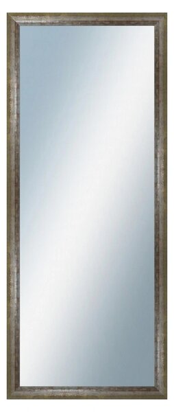 DANTIK - Zrkadlo v rámu, rozmer s rámom 50x120 cm z lišty NEVIS zelená (3054)