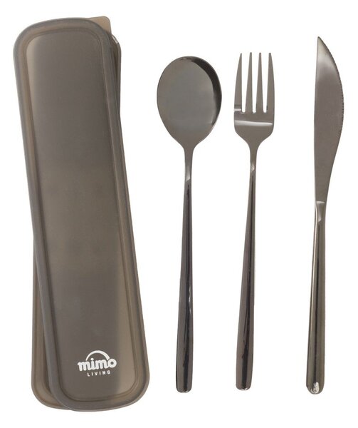 Čierny antikoro príbor 3 ks Mimo – Premier Housewares