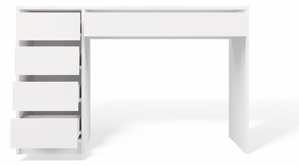 TP Living Psací stůl Arto 120 cm bílý levý