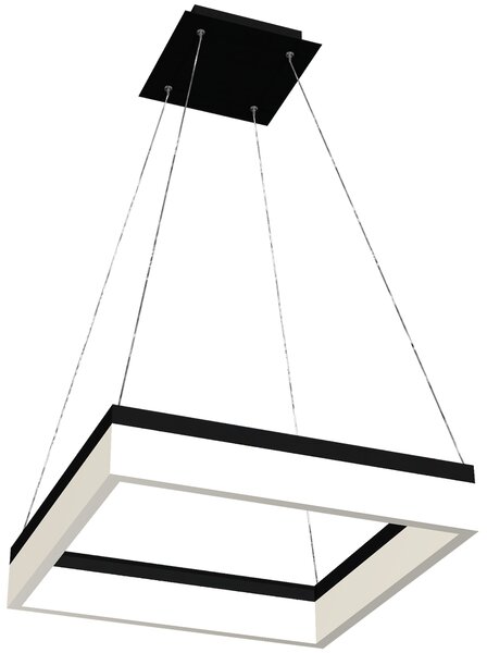 Závesné LED svietidlo Nero, 1x LED 32w, 4000k, b