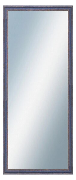 DANTIK - Zrkadlo v rámu, rozmer s rámom 50x120 cm z lišty LYON modrá (2668)