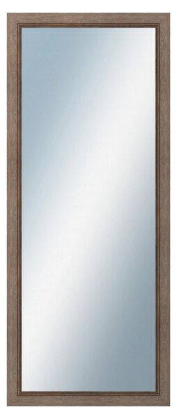 DANTIK - Zrkadlo v rámu, rozmer s rámom 50x120 cm z lišty CARRARA hnedá (2894)