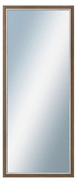 DANTIK - Zrkadlo v rámu, rozmer s rámom 50x120 cm z lišty TAIGA sv.hnedá (3106)