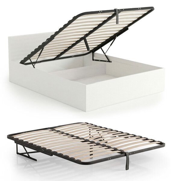 Ak furniture Zdvíhací kovový rošt do postele Polly 140x200 čierny