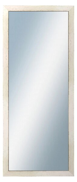 DANTIK - Zrkadlo v rámu, rozmer s rámom 50x120 cm z lišty RETRO biela (2531)